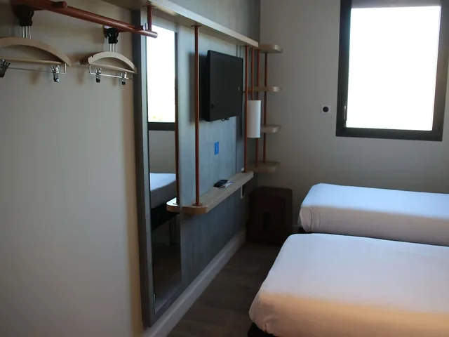 غرفة بسريرين منفصلين، ibis budget Rennes Route de Lorient 8/10