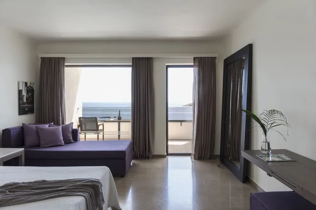 Zen, Suite, 1 King and 1 Single Beds, Sea View، Minos Palace Resort 1/4