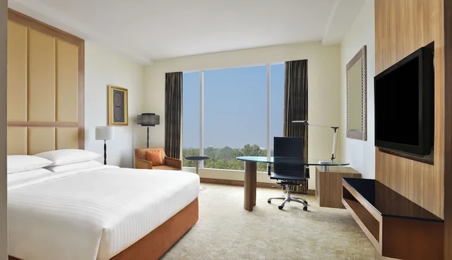 غرفة ديلوكس بسرير مزدوج، BENGALURU MARRIOTT HOTEL WHITEFIELD 2/10