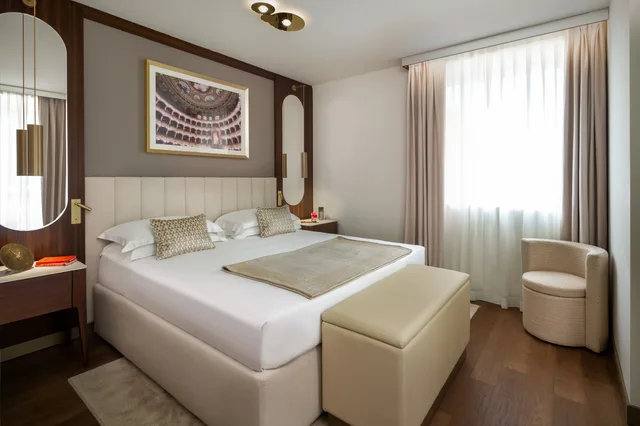شقة ديلوكس بـ3 غرف نوم، Teatro Luxury Apartments Firenze - Starhotels Collezione 2/7