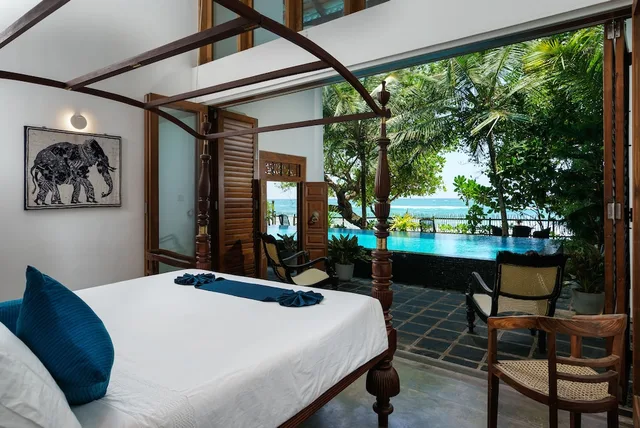 4 Bedrooms, Luxury, Villa, 1 Queen and 1 Bunk Bed, 3 King Beds, Bunk Bed, Ocean View, Pool Access، Royal Indigo Villa 3/10