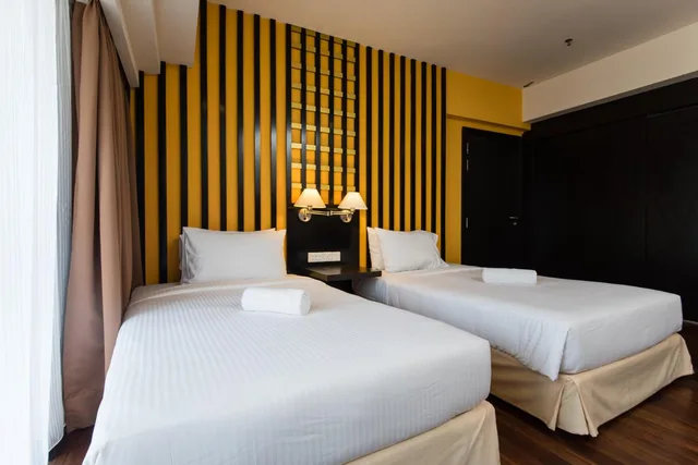 استوديو ديلوكس بسريرين منفصلين، Resort Suites At Bandar Sunway 2/7
