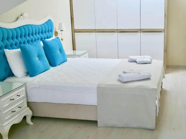لوفت حصري بسريرين كوين بشرفة بغرفتي نوم، Gocek Naz Hotel 5/8