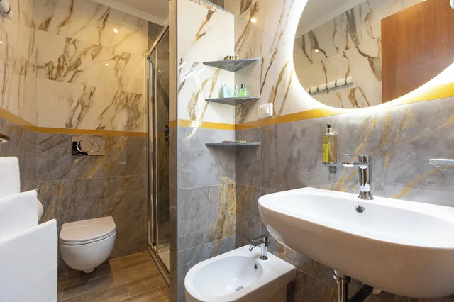 غرفة ثلاثية بسرير مزدوج مع أريكة، Rome To Stay 6/7