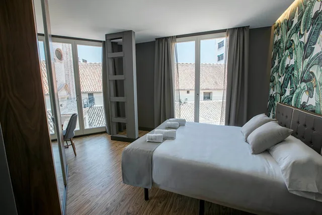 غرفة سوبيريور بسرير مزدوج أو سريرين منفصلين بإطلالة، Malaga Premium Hotel 1/10