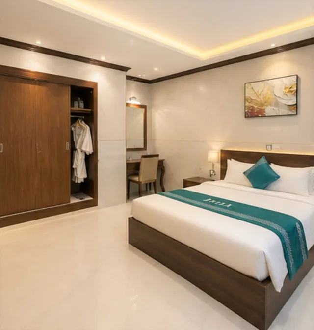 غرفة عائلية بإطلالة على المدينة، Ibiza Riverfront Hotel Da Nang 2/3