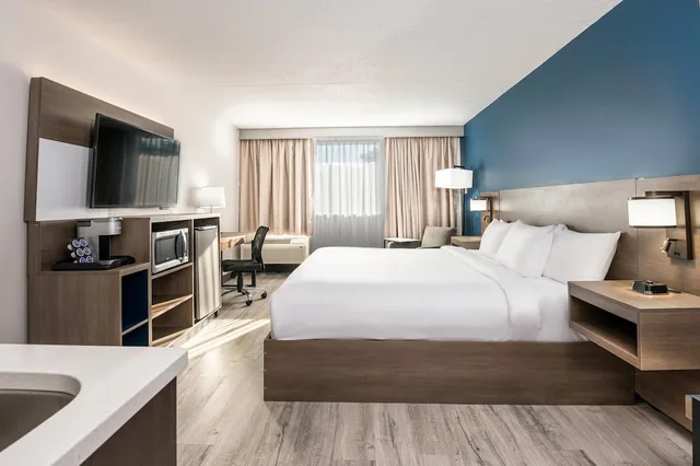Upgrade, Efficiency, King Bed, Comfort Suites Kingston Central 1/3