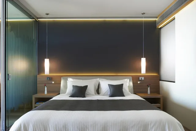 جناح بإطلالة على البحر، Blue Dolphin Hotel 1/4