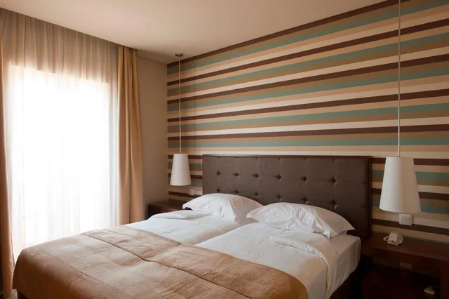 غرفة بسرير مزدوج مع سرير إضافي، Grande Hotel Do Luso 3/6