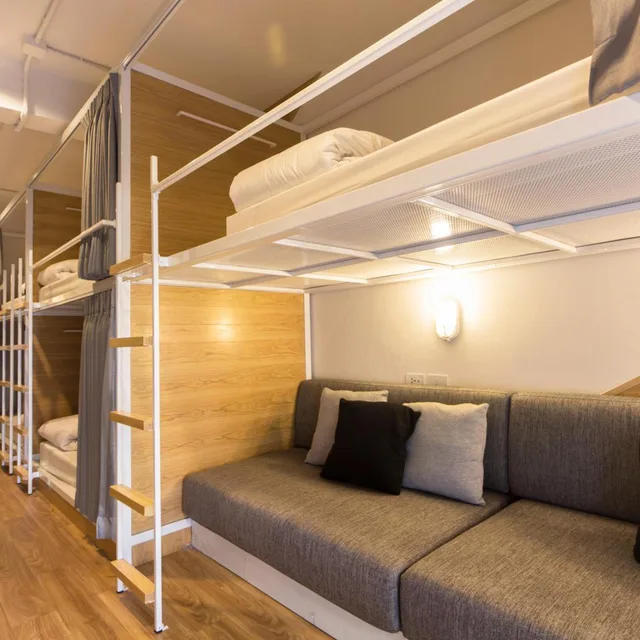 Mixed Dorm, 10 Beds، Bed One Block Hostel 2/8