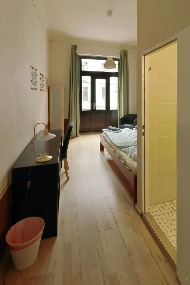 غرفة أساسية بسرير مزدوج، Hostel Mondpalast 8/9
