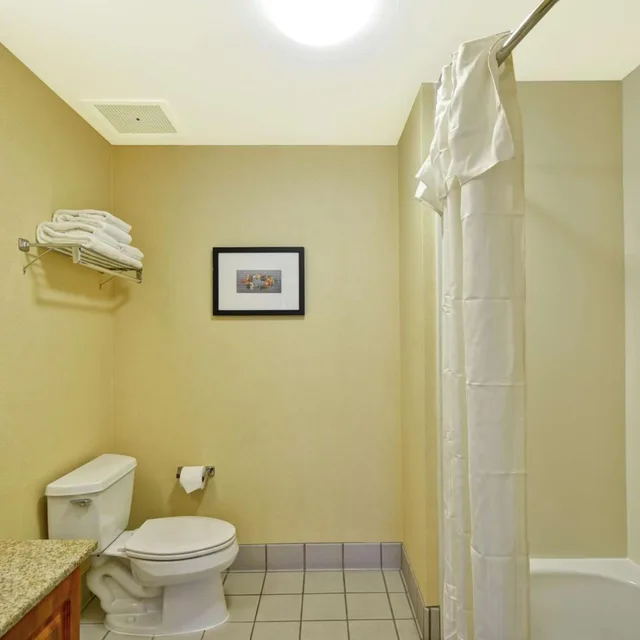 جناح بسريرين كوين بغرفة نوم واحدة مع أريكة، Homewood Suites by Hilton Newark-Wilmington South Area 6/7