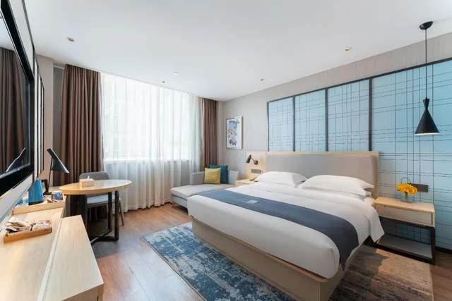 غرفة عائلية بسرير كينج، Echarm Hotel( Guangzhou Shiqiao Metro Station Zuanhui Square) 1/1