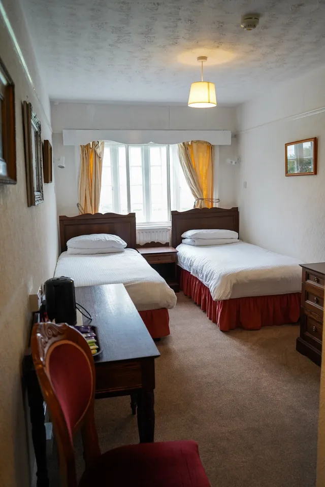 غرفة بسرير مزدوج أو سريرين منفصلين، The Fox &amp; Hounds Hotel 2/3