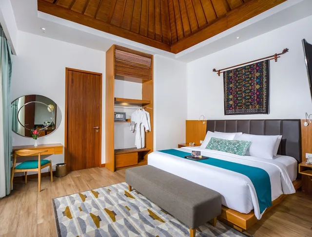 فيلا شهر العسل بسرير كينج بغرفة نوم واحدة بمسبح خاص، S18 Bali Villas 2/6