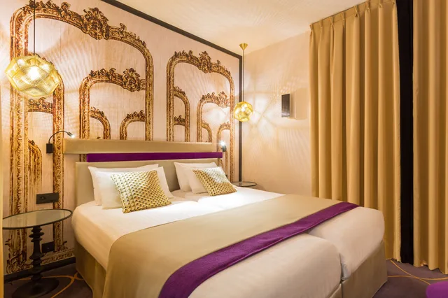 غرفة كلاسيكية بسريرين منفصلين، Hotel Yllen Eiffel 3/5