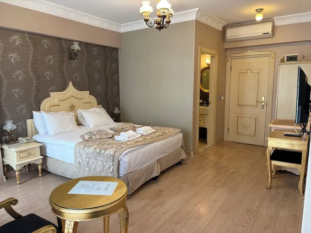 غرفة اقتصادية بسريرين منفصلين في الطابق الأرضي، Saba Sultan Hotel Istanbul 2/9