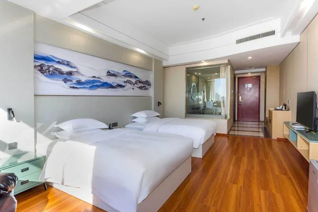 غرفة بزنس تنفيذية بسريرين منفصلين، JUNYU GRAND HOTEL 1/1