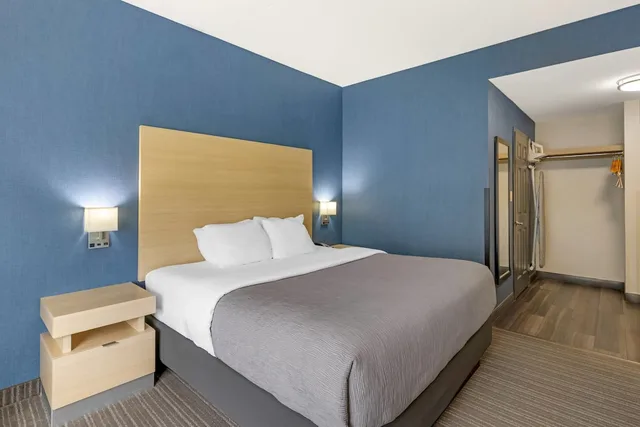 غرفة قياسية بسرير كينج في الطابق الأرضي، Quality Inn & Suites Oakville 3/10