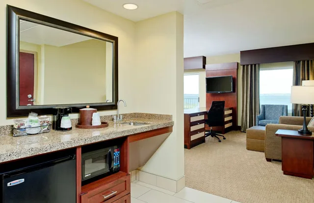 جناح استوديو بسرير كينج، Hampton Inn And Suites Ocean City Bayfront Convention Center 4/5