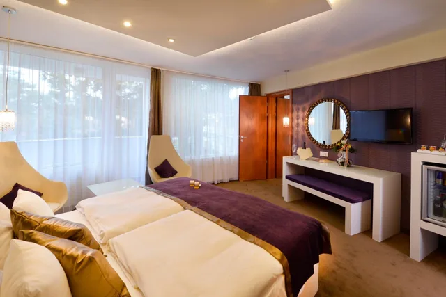غرفة متصلة بسرير مزدوج، Residence Balaton Conference Wellness Hotel 1/10