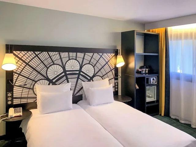 غرفة كلاسيكية بسريرين منفصلين، Mercure Paris Porte De Versailles Expo 3/7