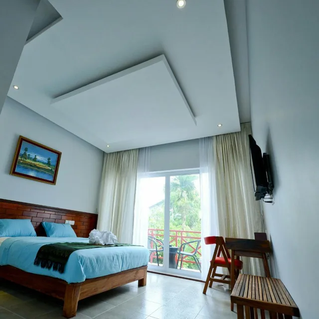 غرفة بسرير مزدوج بشرفة، Mowin Boutique Hotel & Residence 1/10