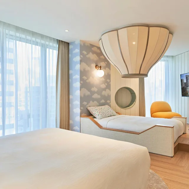 Kids Deluxe City View Twin, Grand Josun Busan 1/2