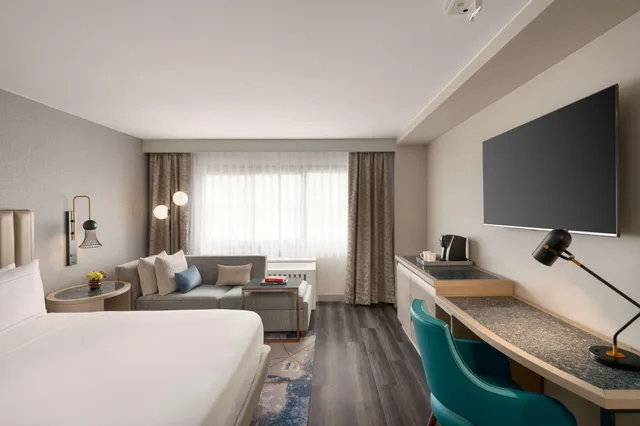 غرفة بسرير مزدوج لذوي الإعاقة، Doubletree By Hilton San Francisco South Airport Blvd 2/3