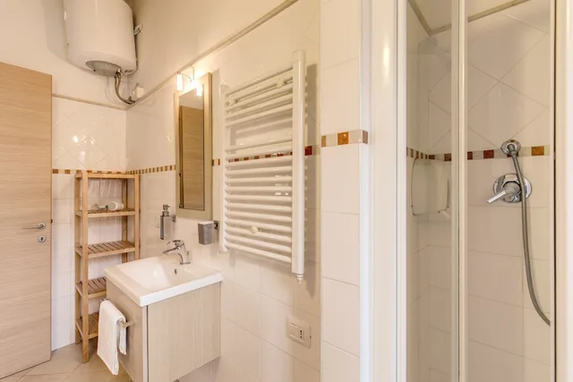 استوديو بسريرين منفصلين بشرفة، Aurelia Vatican Apartments 2/2