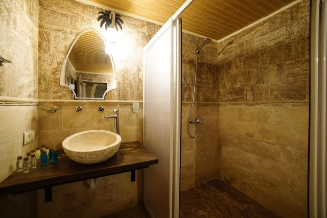 غرفة عائلية بحوض استحمام، Cappadocia Caves Hotel 10/10