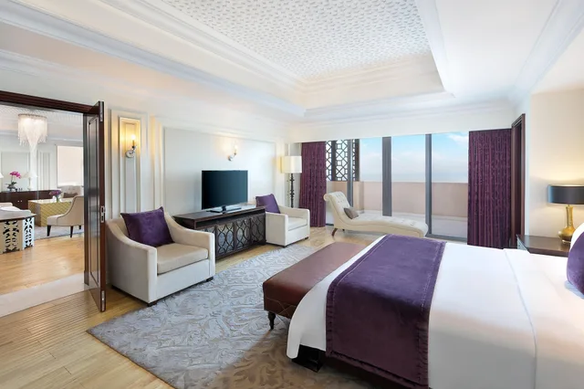 جناح بسرير كينج بإطلالة على البحر بغرفة نوم واحدة، Ajman Saray, a Luxury Collection Resort, Ajman 1/5
