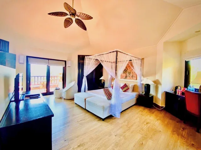 بنغل بسرير كوين بإطلالة على البحر، Poshanu Resort 6/10