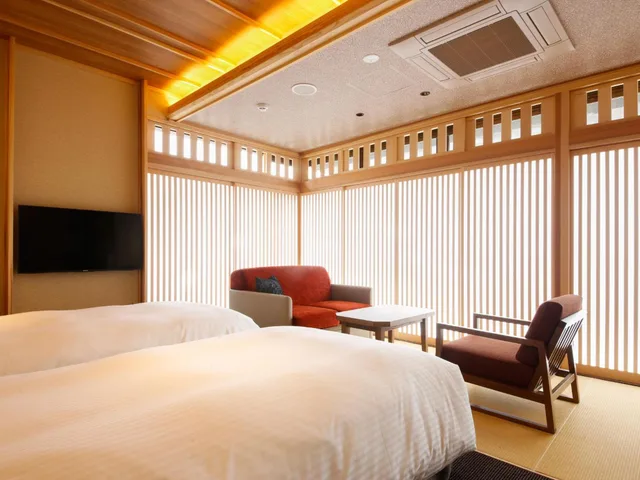 Moderate, Twin Beds, Corner، Minato Koyado Umi no Kaori to Awajishima 5/5