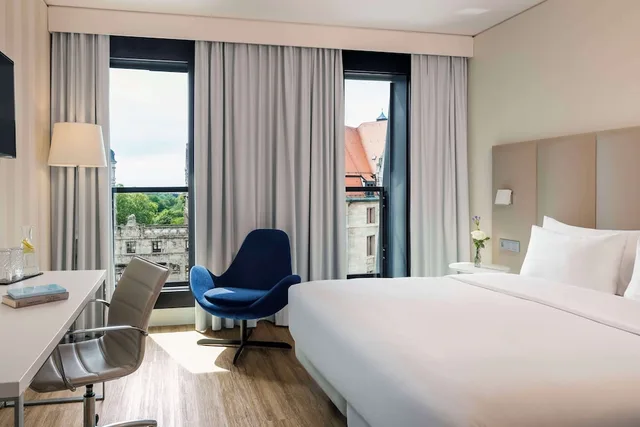غرفة قياسية بسريرين منفصلين، Nh Leipzig Zentrum 2/4