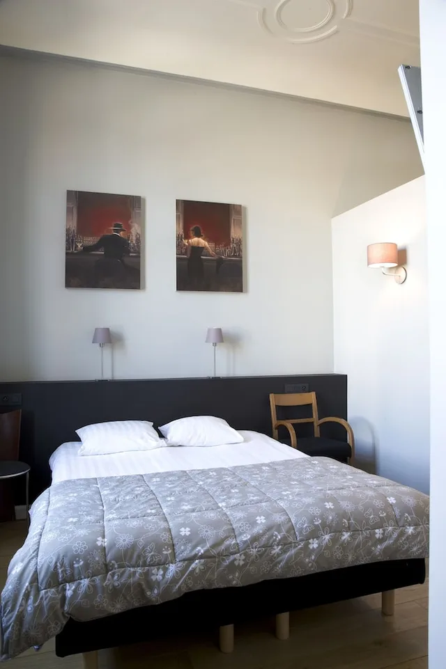 غرفة بسرير مزدوج أو سريرين منفصلين، Hotel La Royale 2/5