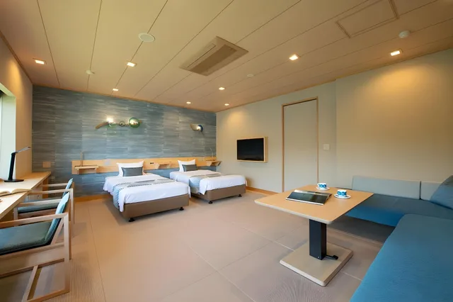 Renovated, Twin Beds, Lake View, Tatami، Fuji Lake Hotel 2/2