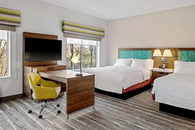 استوديو بسريرين كوين مع أريكة لذوي الإعاقة، Hampton Inn and Suites Cincinnati West OH 2/4