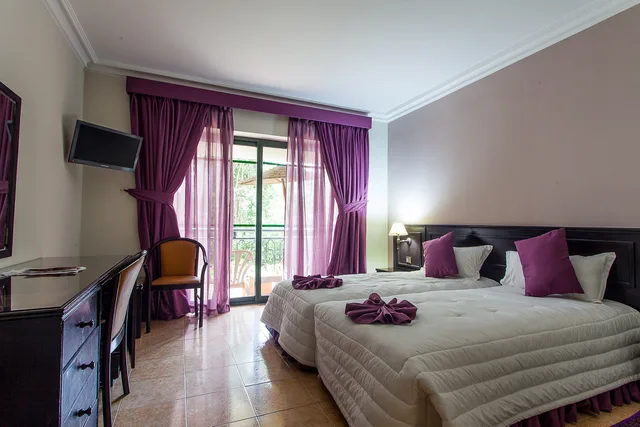 غرفة بسرير مزدوج أو سريرين منفصلين بإطلالة على البحر، Argana Hotel 1/3