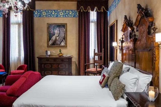 جناح جونيور بسرير مزدوج بإطلالة على القناة، Palazzo Priuli 1/8