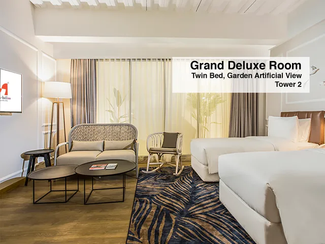 غرفة غراند ديلوكس بسريرين منفصلين، Swiss-Belinn Singkawang 1/1