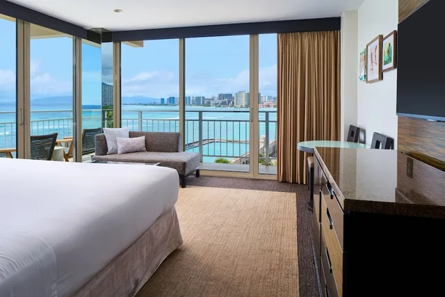 Room, King Bed, Ocean Front، Kaimana Beach Hotel 2/4