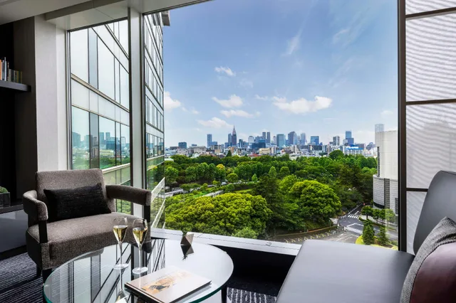 غرفة ديلوكس تنفيذية بسرير كينج مع دخول صالة النادي، New Otani Tokyo Executive House Zen 1/1