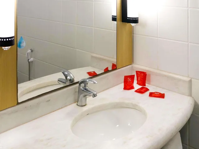 غرفة بسريرين منفصلين بإطلالة على المدينة، Ibis Santos Gonzaga 10/10