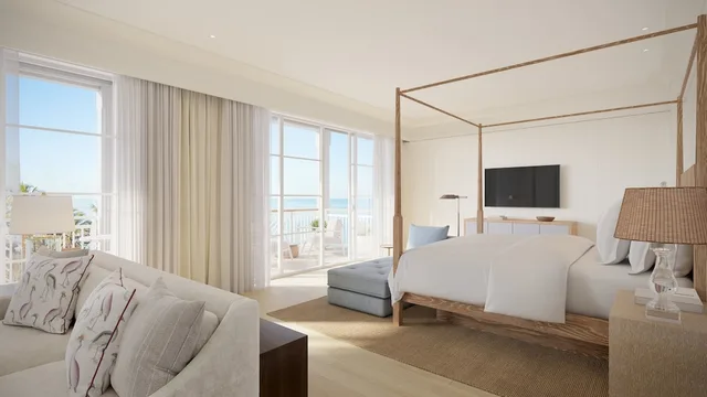 جناح استوديو بسرير كينج بإطلالة على البحر، The Naples Beach Hotel and Golf Club 1/4