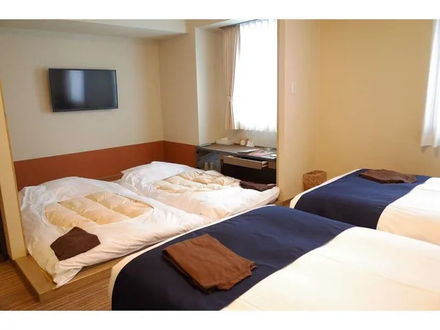 غرفة بأرضية تاتامي، Hotel WBF Grande Asahikawa 2/4