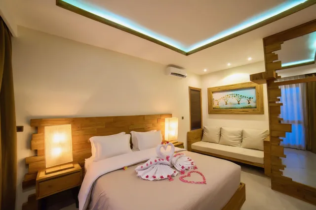 غرفة ديلوكس بسرير مزدوج بإطلالة على المسبح، Ponte Villas 2/3