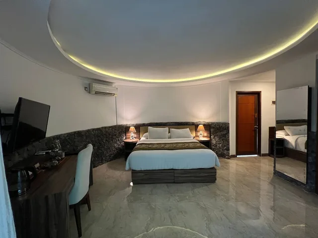 غرفة ديلوكس بسرير مزدوج، De Moksha Eco Friendly Boutique Resort & Restaurant 3/3