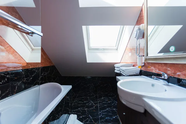 شقة بسرير مزدوج وسرير فردي بمطبخ صغير، Best Western Plus Hotel Arcadia 6/7