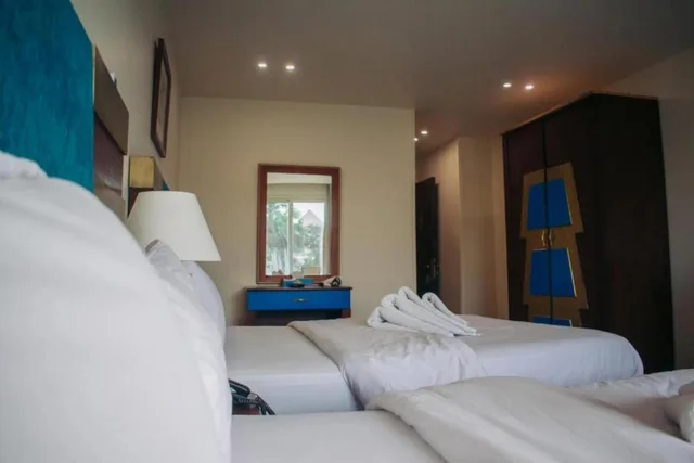 Deluxe, Quadruple, Pyramids View, Balcony، Great Pyramid Inn 1/1